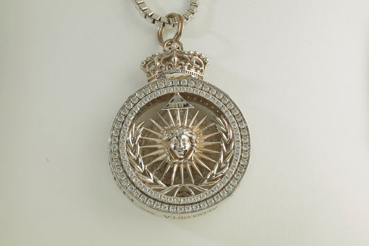 Apollo Face Medallion