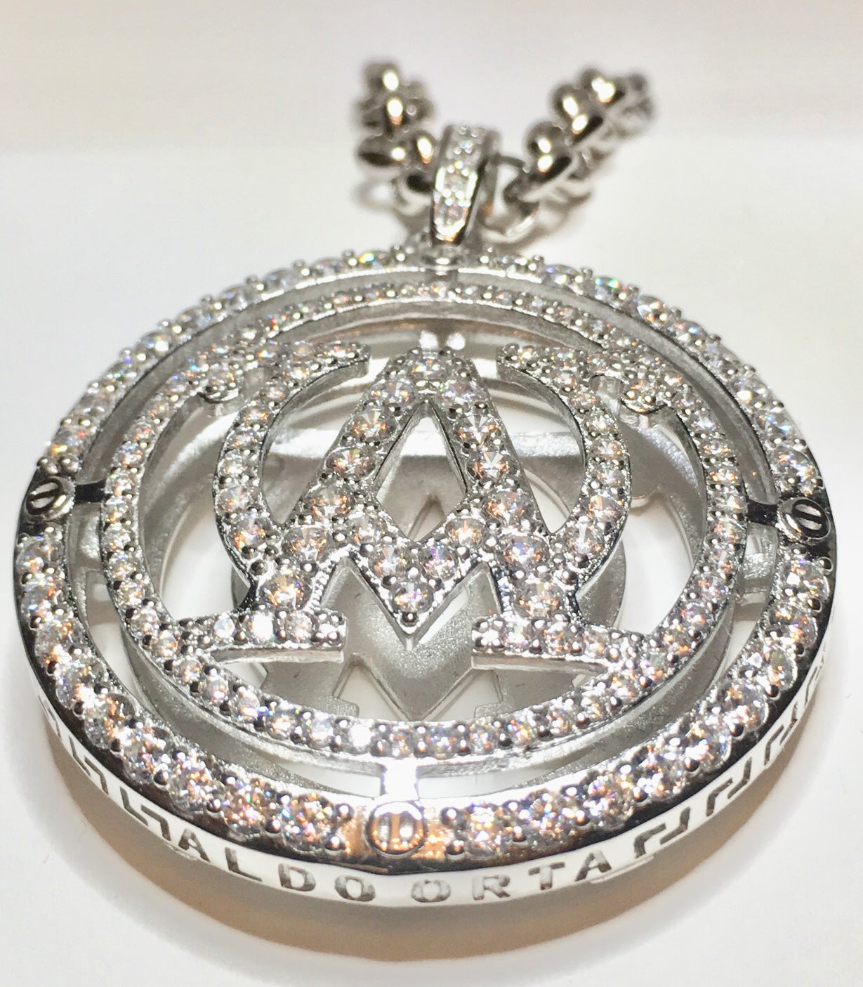 Alpha and Omega Pendant Necklace