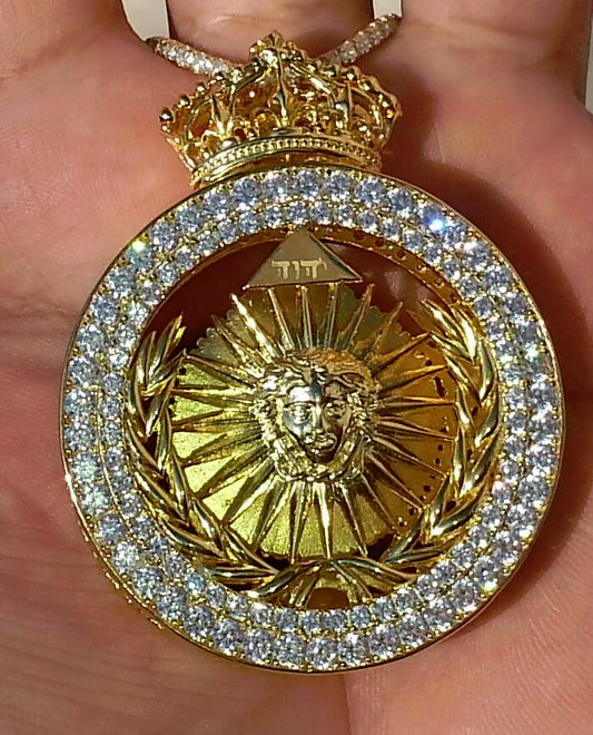 All Seeing Eye Medallion Pendant Small