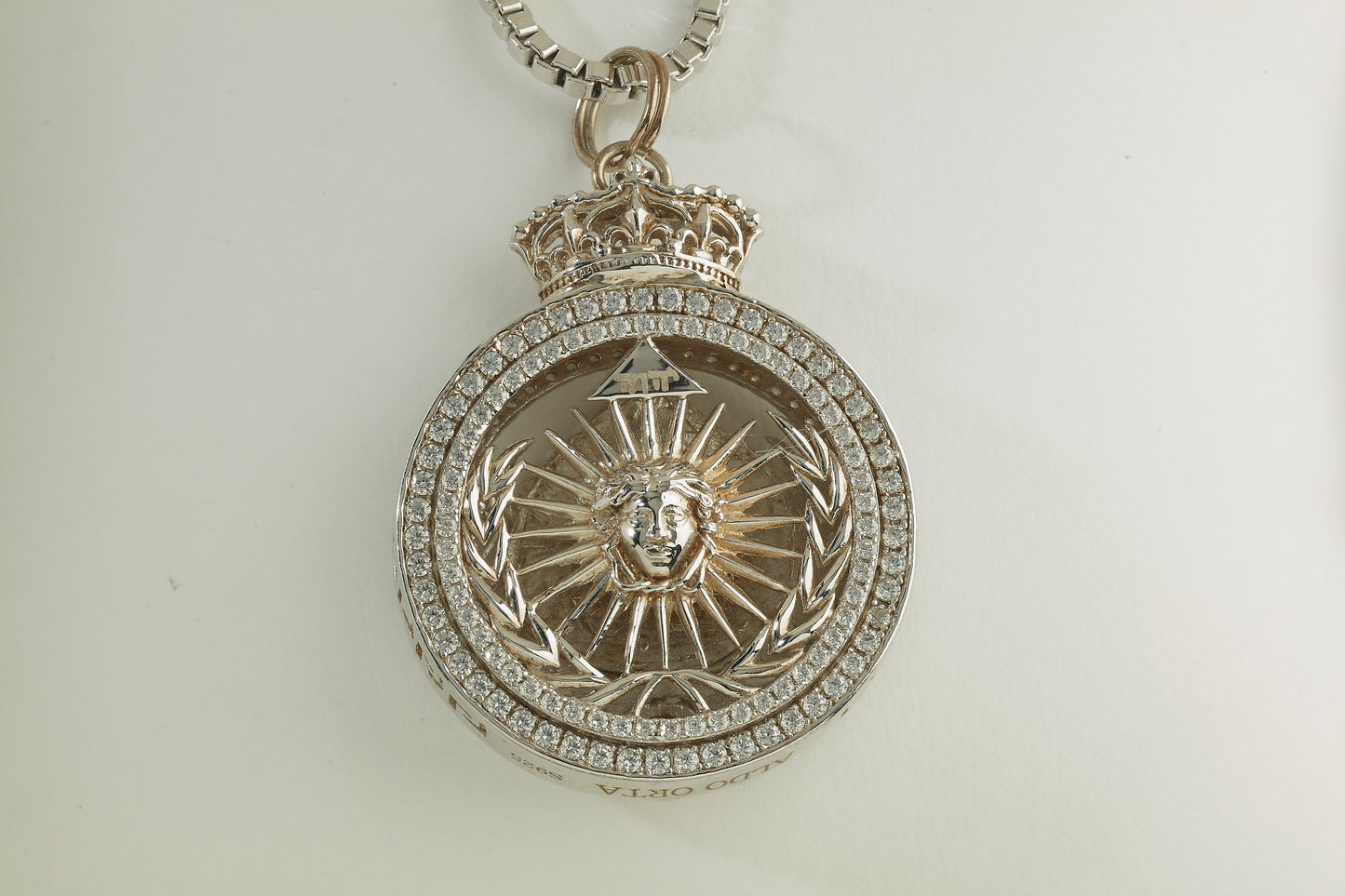 Apollo Face Medallion